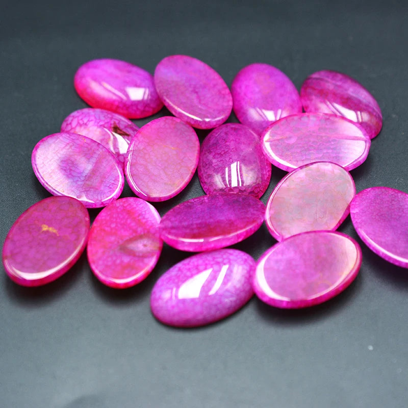 22x30mm Wholesale Natural Gem Stone Lapis Lazuli Oval Cabochon Cameo Fit DIY Jewelry Making