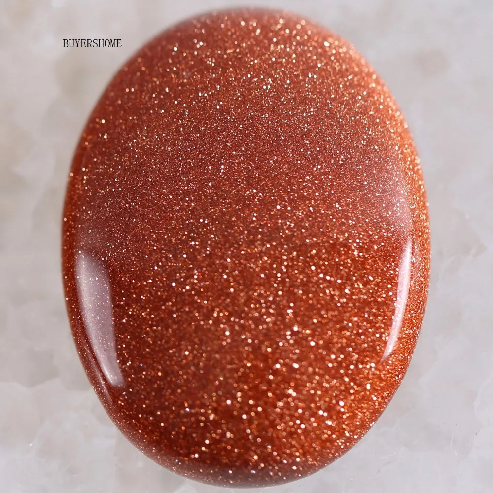 1Pcs 40x30MM Oval CAB Cabochon For Making Pendant Natural Stone Bead Tiger Eye Onyx Opal Onyx Pink Crystal Quartz Cabochon