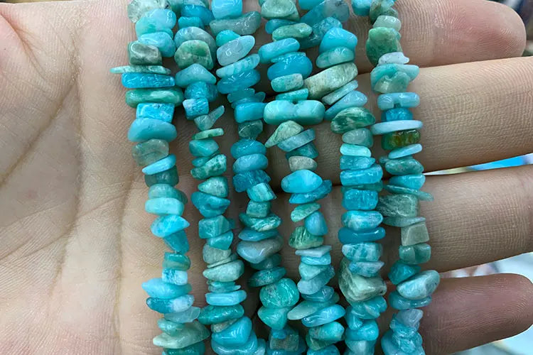Natural 5-8mm Chips Irregular Amethysts Turquoises Agates Amazonite Stone Beads For Jewelry Making DIY Bracelet Accessories