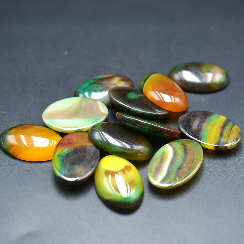 22x30mm Wholesale Natural Gem Stone Lapis Lazuli Oval Cabochon Cameo Fit DIY Jewelry Making