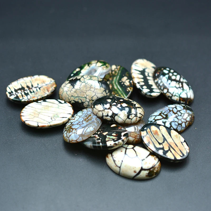 22x30mm Wholesale Natural Gem Stone Lapis Lazuli Oval Cabochon Cameo Fit DIY Jewelry Making