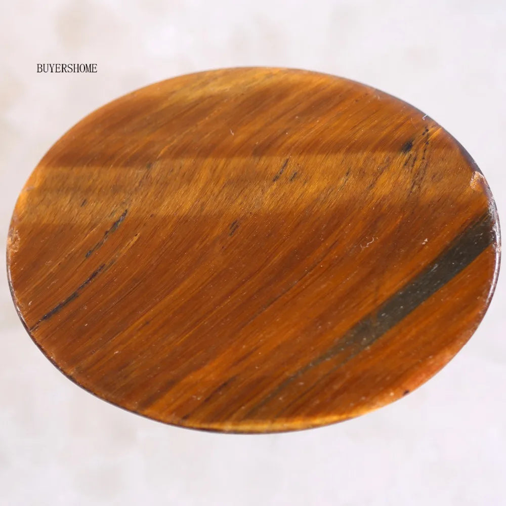 1Pcs 40x30MM Oval CAB Cabochon For Making Pendant Natural Stone Bead Tiger Eye Onyx Opal Onyx Pink Crystal Quartz Cabochon