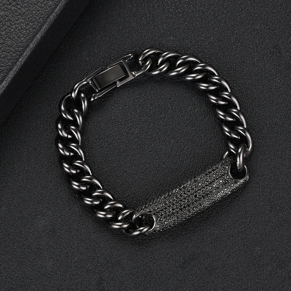 Trendy Punk Bracelets for Women Delicate Link Chain Bracelet Beads Charm Bracelet Bohemian Beach Jewelry