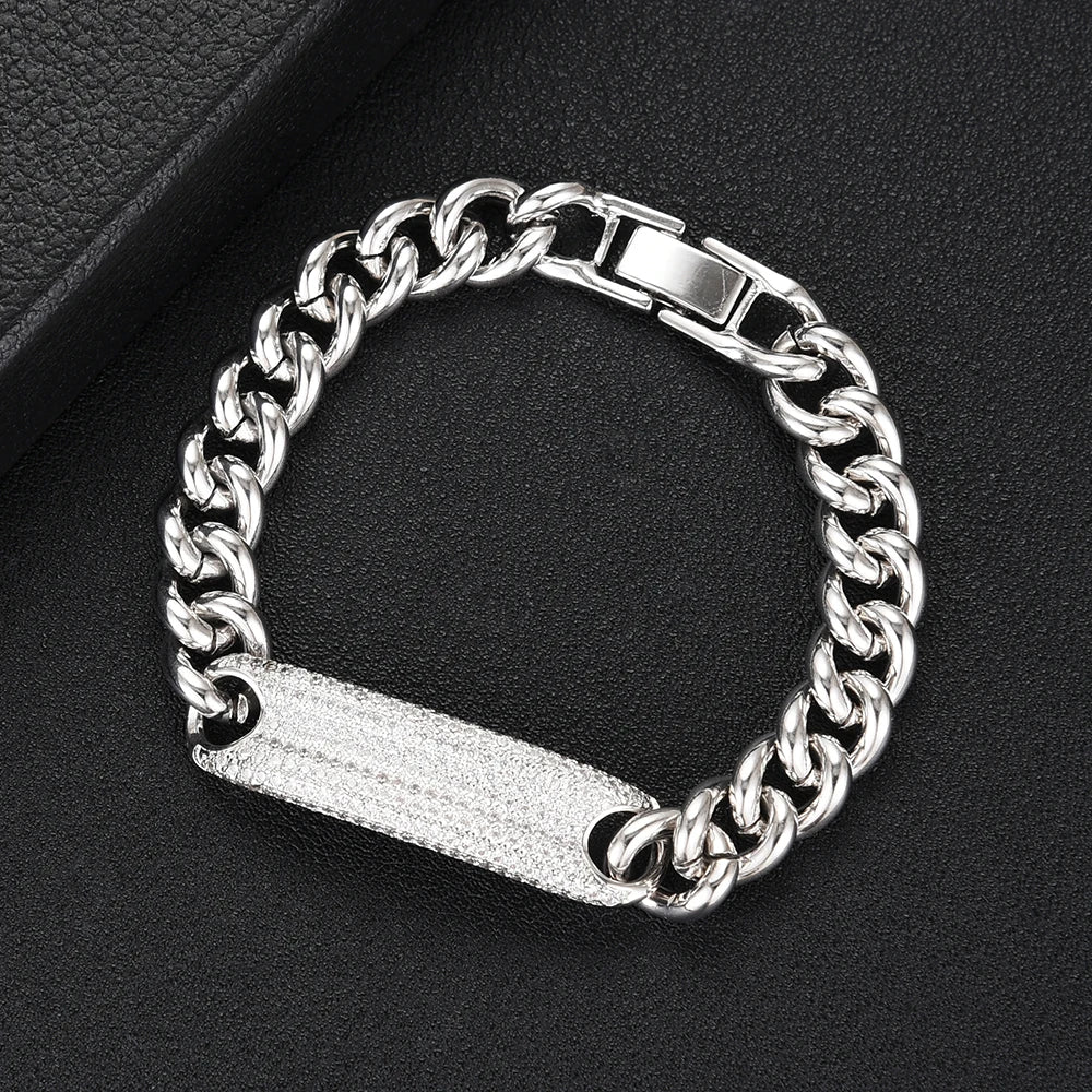 Trendy Punk Bracelets for Women Delicate Link Chain Bracelet Beads Charm Bracelet Bohemian Beach Jewelry