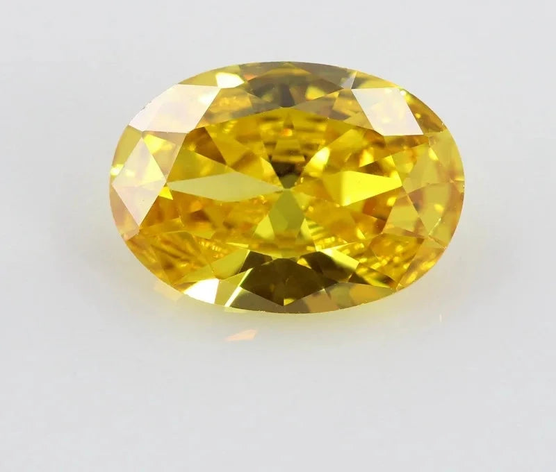 Cubic Zirconia Stone Multicolor Oval Shape Brilliant Cut Loose CZ Stones Synthetic Gems Beads For Jewelry 2x3~13x18mm AAAAA