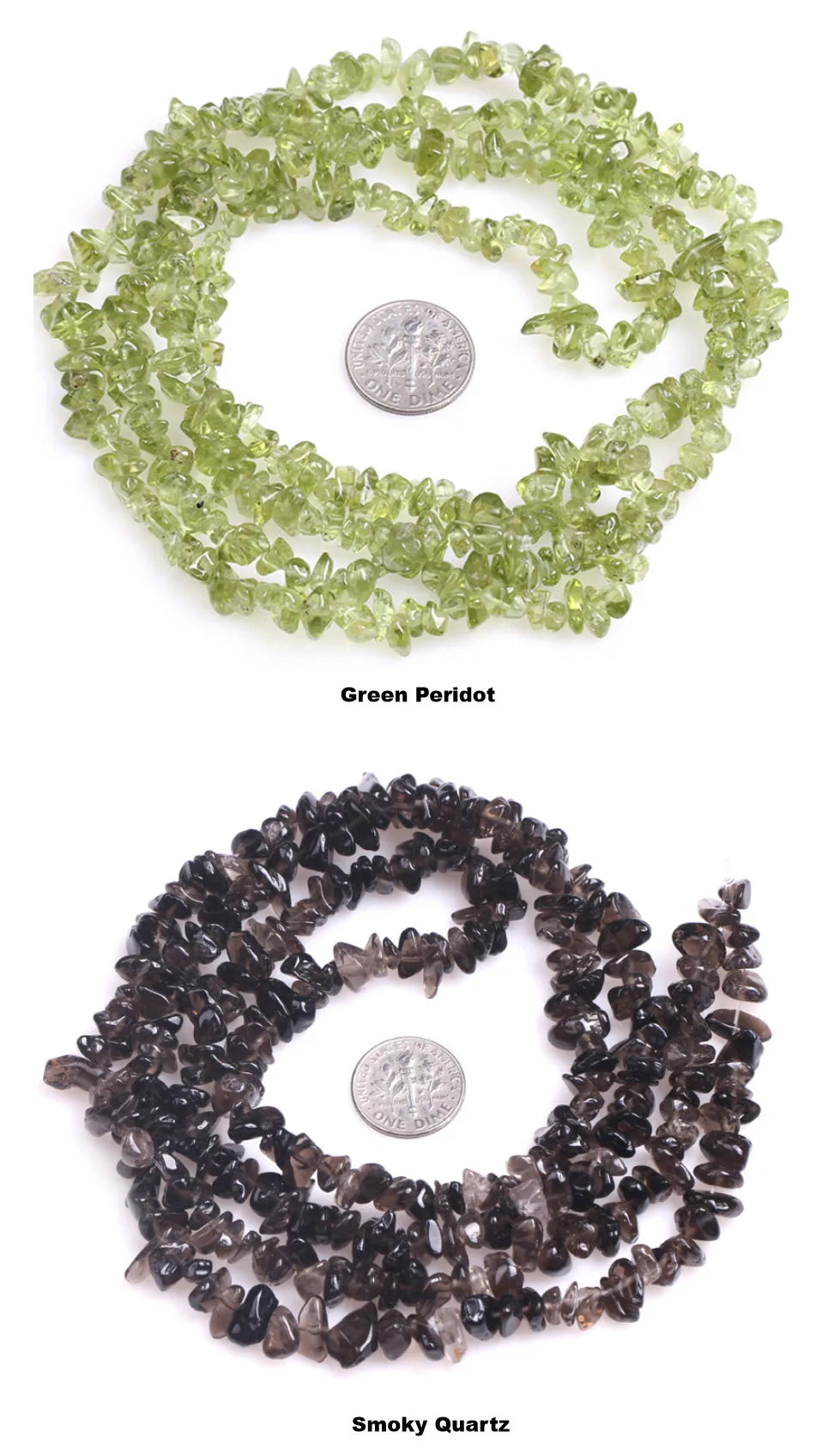 Natural Chips Shape Stone Beads Material Peridots Fluorite Malanchite Garnet Lapis Lazuli Ametrines Stand 34 Inch