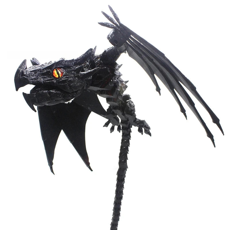 3D Printed Dragon Flexible Movable Dragons with Wings Creative Bee Toys Rotatable Articulated Dragon 3d Printed Figures
Decor