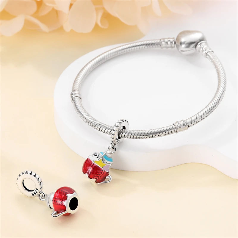 Fit Pandora 925 Original Bracelet 100% S925 Sterling Silver Christmas Series Charm For Women Jewelry DIY Bead Original New Item