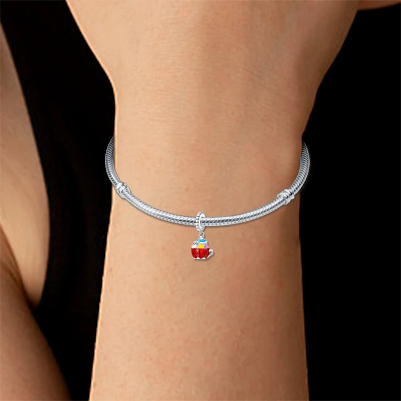 Fit Pandora 925 Original Bracelet 100% S925 Sterling Silver Christmas Series Charm For Women Jewelry DIY Bead Original New Item