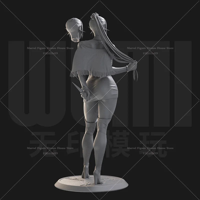 1/24 1/18 Scale DC The Joker Female Partner Punchline Alexis Kaye Pretender DIY Self-assembled GK 3D Resin Un-panited Model