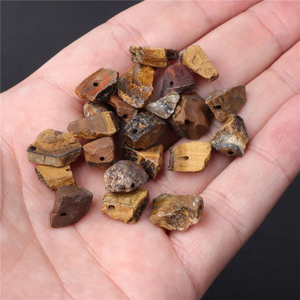 45 Kind Tiger Eye Stone Bead Natural Yellow Cabochon Round Faceted Square Loose Beads Fit Fashion Jewelry Making Handmade Supply
