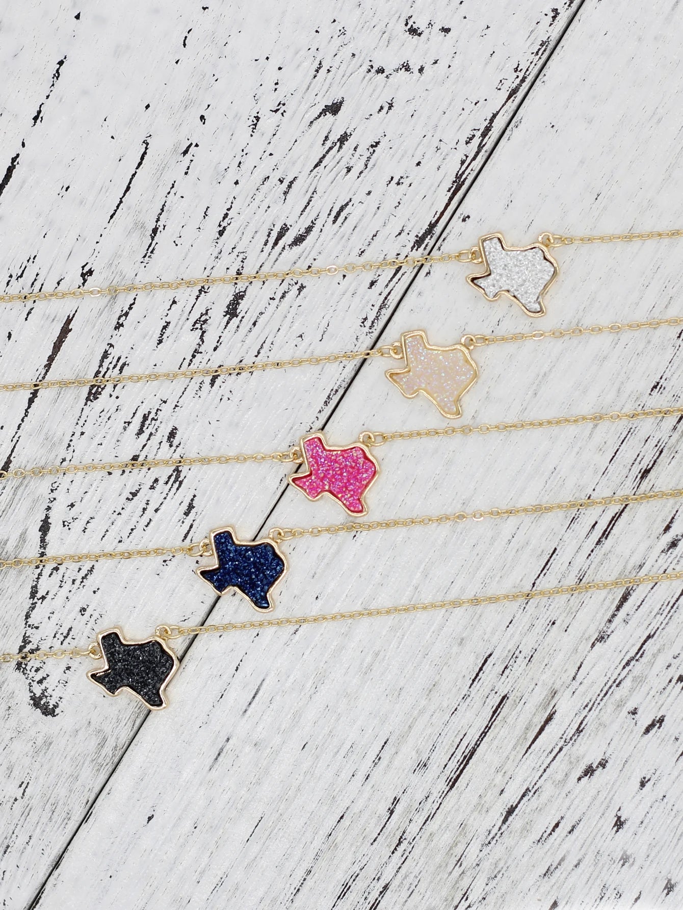 Fashion Western Jewelry Cowgirl Druzy Choker Texas Necklace Rangers Charm for jewelry