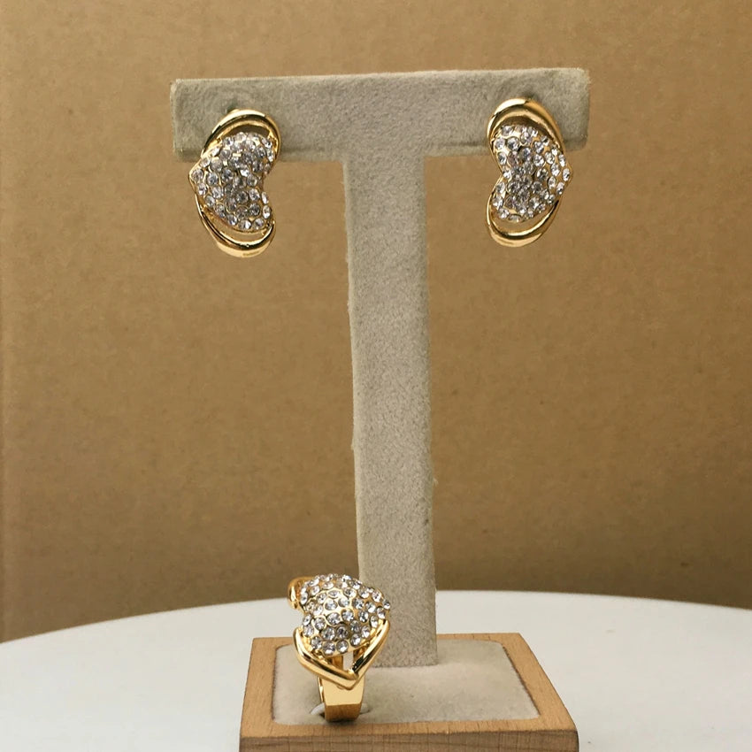 Heart Jewelry Hugs and Kisses Jewelry XOXO Jewelry African Fashion Jewelry for Women FHK10242