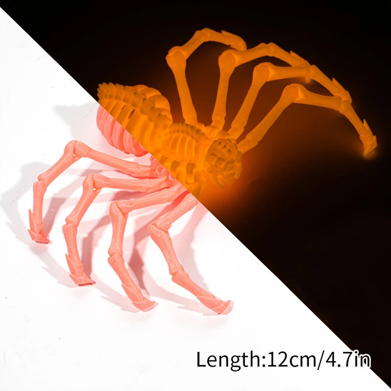 3D Printed Models Spider Octopus Snake Figurine Movable Joint Simulation Toys Creative Desktop Ornaments Toy Colorful Crafts