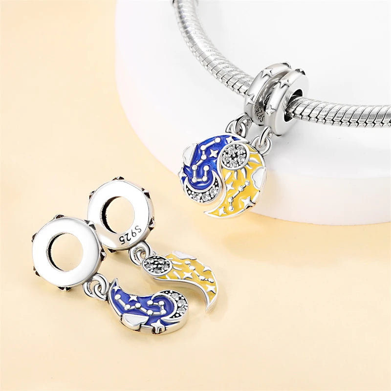 Fit Pandora 925 Original Bracelet 100% S925 Sterling Silver Christmas Series Charm For Women Jewelry DIY Bead Original New Item