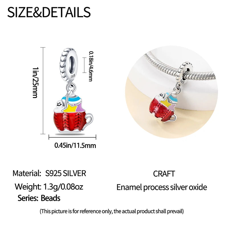 Fit Pandora 925 Original Bracelet 100% S925 Sterling Silver Christmas Series Charm For Women Jewelry DIY Bead Original New Item