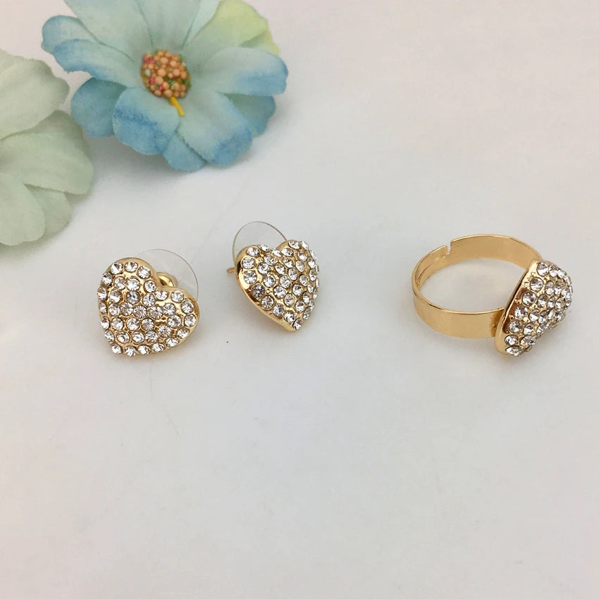 Heart Jewelry Hugs and Kisses Jewelry XOXO Jewelry African Fashion Jewelry for Women FHK10242
