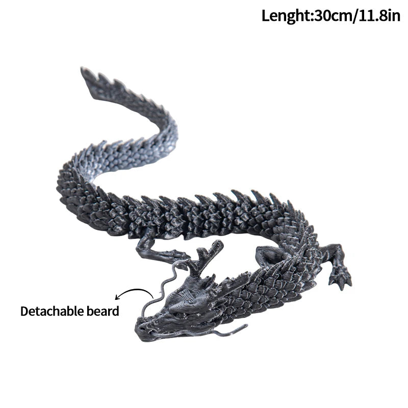 3D Printed Dragon Flexible Movable Dragons with Wings Creative Bee Toys Rotatable Articulated Dragon 3d Printed Figures
Decor