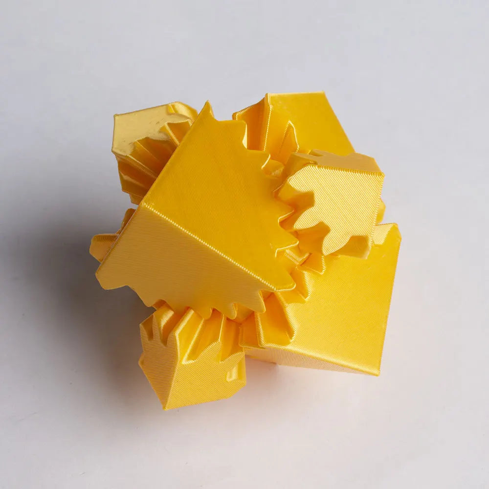 New 3D Printed Gear Ball Cube Rotating Toy Desktop Decorative Model Ornaments Boys Birthday Gift Hottest Fidget Item