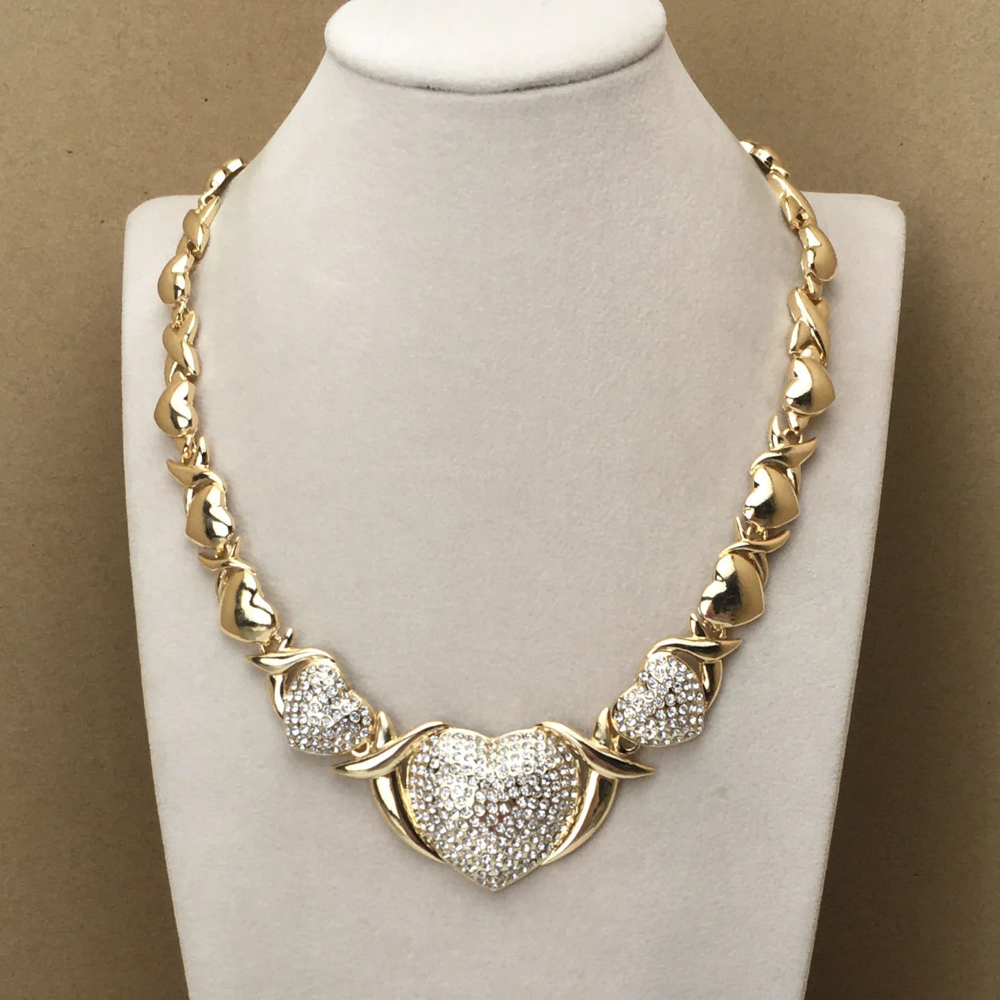 Heart Jewelry Hugs and Kisses Jewelry XOXO Jewelry African Fashion Jewelry for Women FHK10242