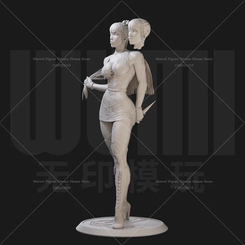 1/24 1/18 Scale DC The Joker Female Partner Punchline Alexis Kaye Pretender DIY Self-assembled GK 3D Resin Un-panited Model