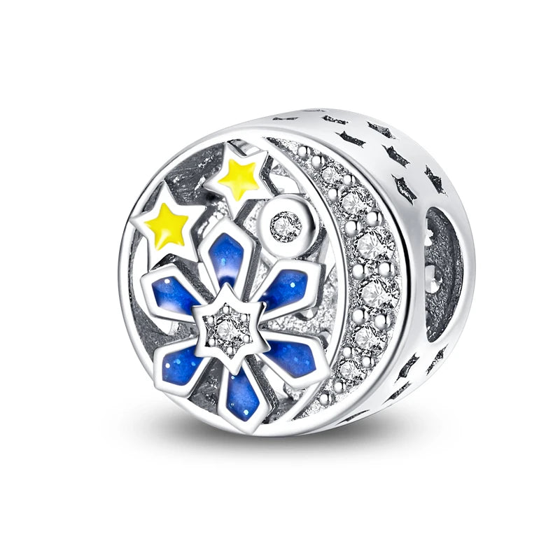 Fit Pandora 925 Original Bracelet 100% S925 Sterling Silver Christmas Series Charm For Women Jewelry DIY Bead Original New Item
