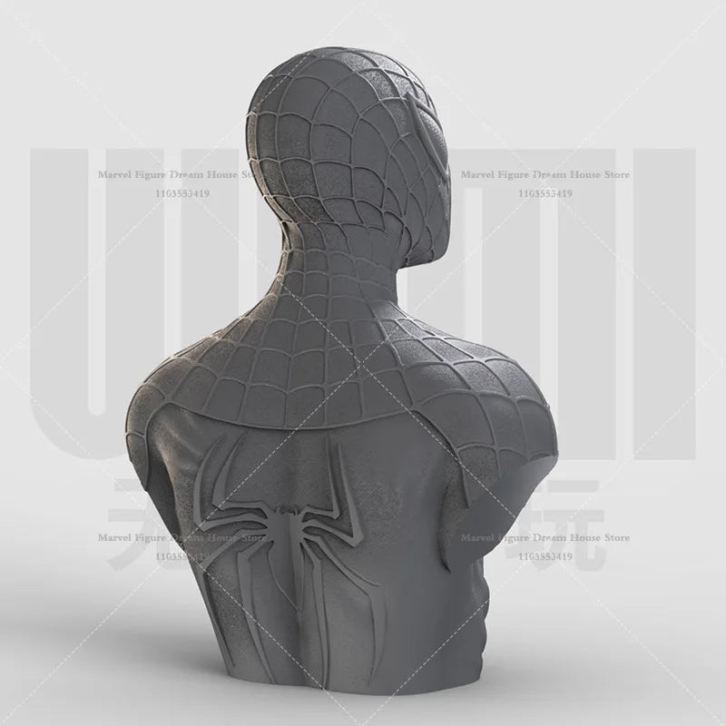 1/16 1/10 Scale Special Power Spider Man Peter Parker Bust Marvel Superhero Action Fantasy Movies 3D Resin Un-panited Male Model
