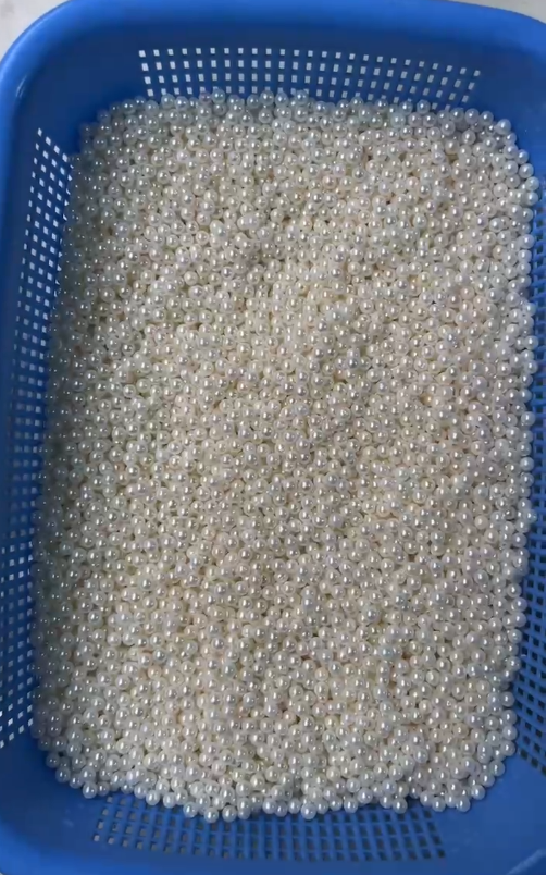 4mm,5mm,6mm white color south sea pearl beads
