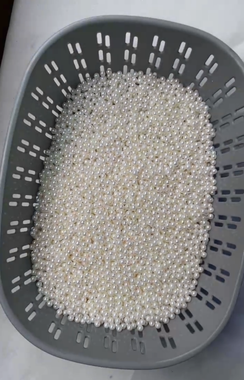 4mm,5mm,6mm white color south sea pearl beads