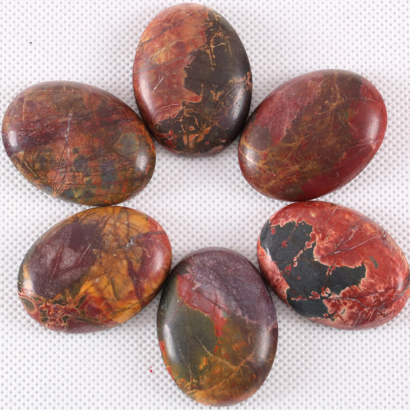 1Pcs 40x30MM Oval CAB Cabochon For Making Pendant Natural Stone Bead  Tiger Eye Onyx Opal Onyx Pink Crystal Quartz Cabochon
