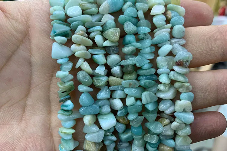 Natural 5-8mm Chips Irregular Amethysts Turquoises Agates  Amazonite Stone Beads For Jewelry Making DIY Bracelet Accessories