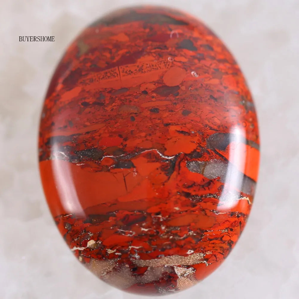 1Pcs 40x30MM Oval CAB Cabochon For Making Pendant Natural Stone Bead  Tiger Eye Onyx Opal Onyx Pink Crystal Quartz Cabochon