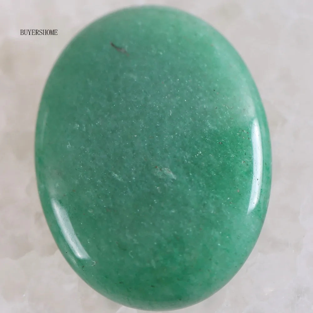 1Pcs 40x30MM Oval CAB Cabochon For Making Pendant Natural Stone Bead  Tiger Eye Onyx Opal Onyx Pink Crystal Quartz Cabochon