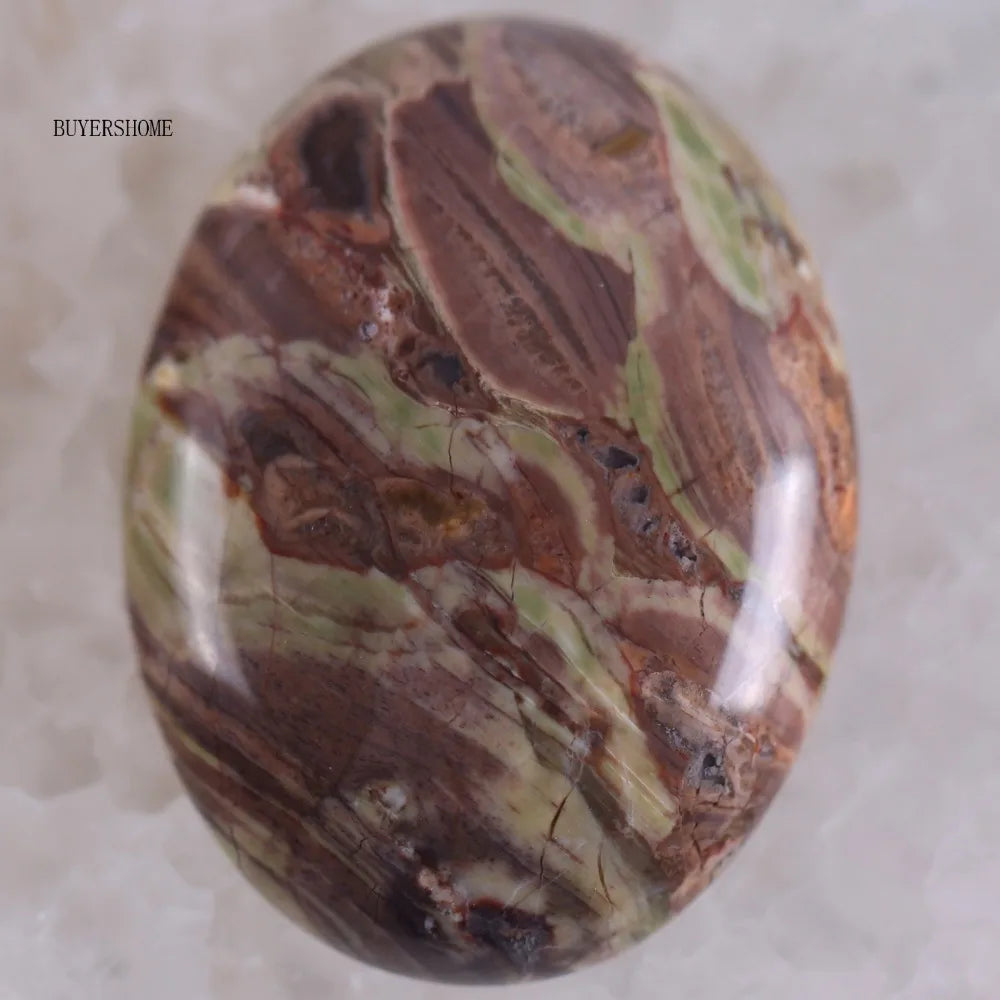 1Pcs 40x30MM Oval CAB Cabochon For Making Pendant Natural Stone Bead  Tiger Eye Onyx Opal Onyx Pink Crystal Quartz Cabochon