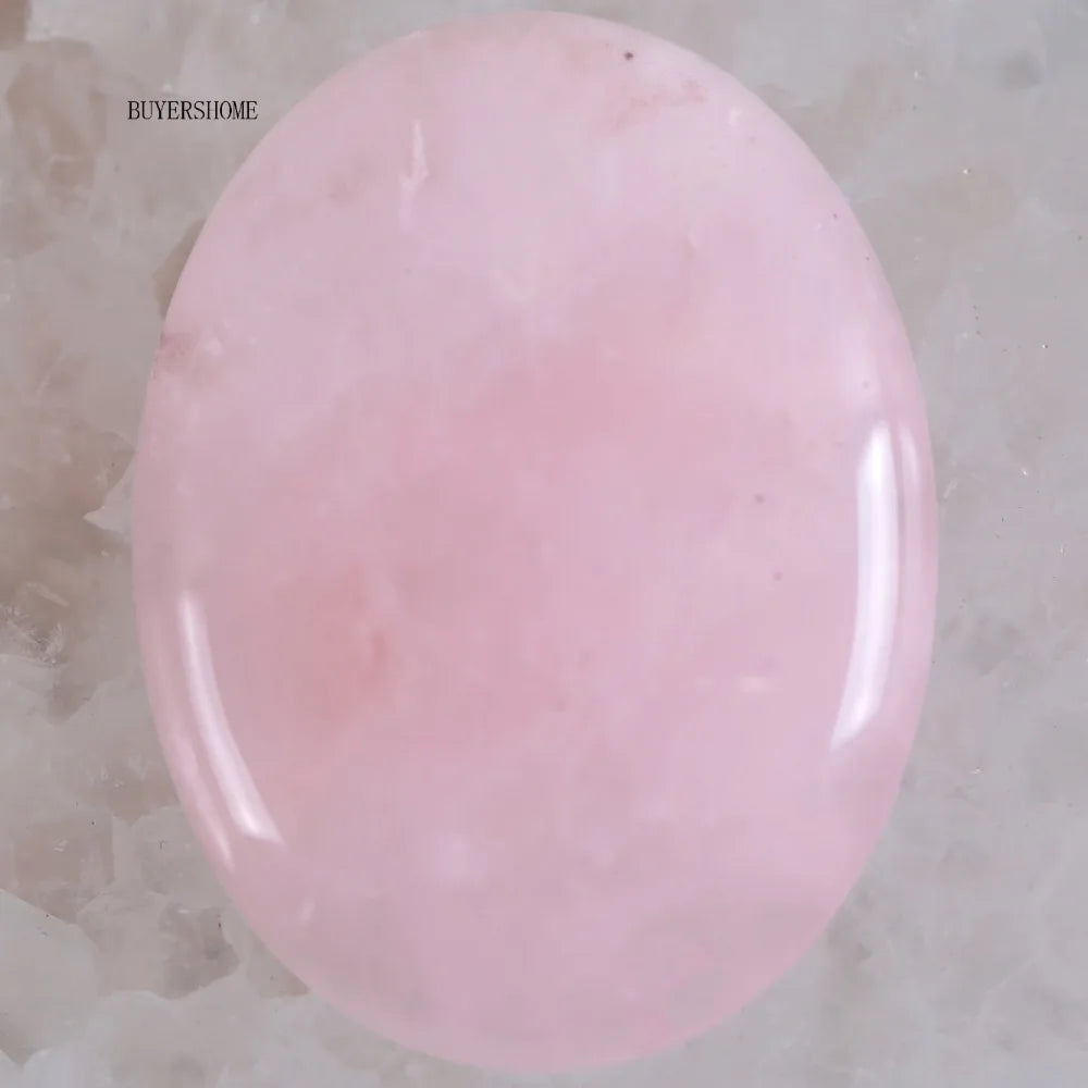 1Pcs 40x30MM Oval CAB Cabochon For Making Pendant Natural Stone Bead  Tiger Eye Onyx Opal Onyx Pink Crystal Quartz Cabochon