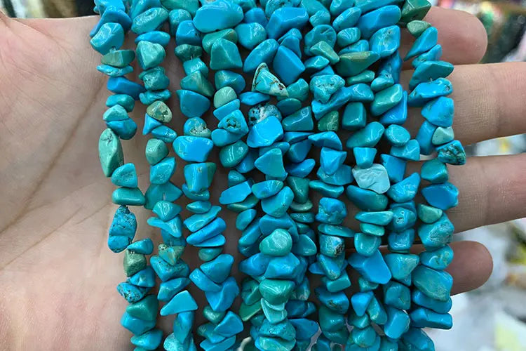 Natural 5-8mm Chips Irregular Amethysts Turquoises Agates  Amazonite Stone Beads For Jewelry Making DIY Bracelet Accessories