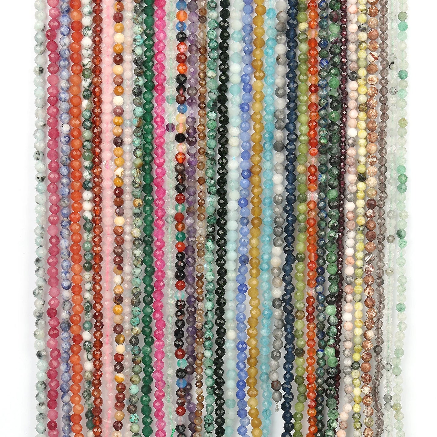2/3/4mm Faceted Natural Epidote Zoisite Africa Turquoises Malachite Beads For Jewelry Making DIY Bracelet Waist Beads Chain
