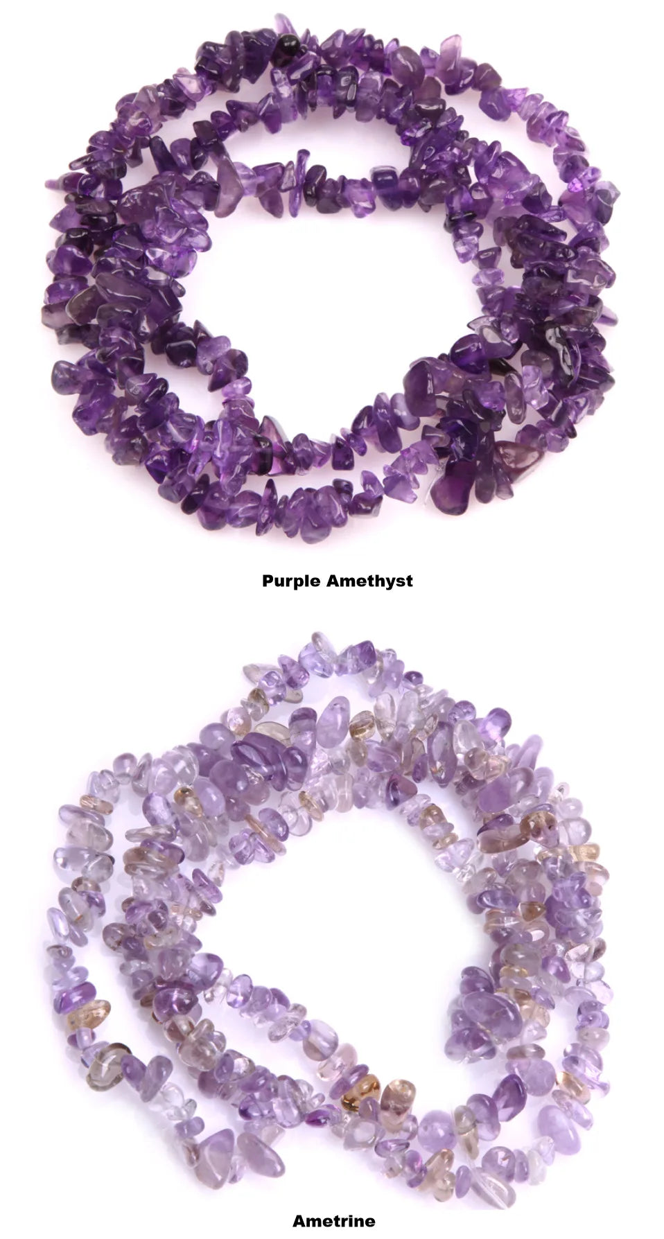 Natural Chips Shape Stone Beads Material Peridots Fluorite Malanchite Garnet Lapis Lazuli Ametrines Stand 34 Inch