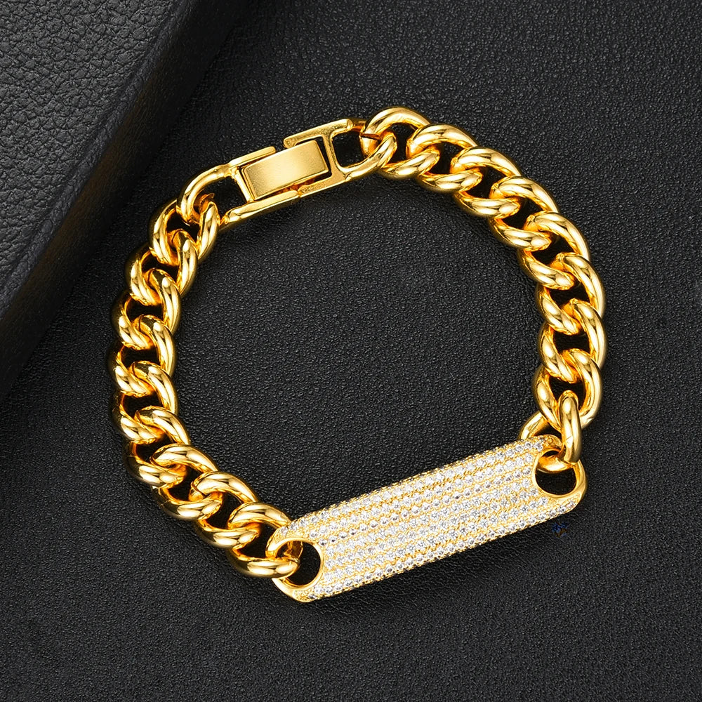 Trendy Punk Bracelets for Women Delicate Link Chain Bracelet Beads Charm Bracelet Bohemian Beach Jewelry