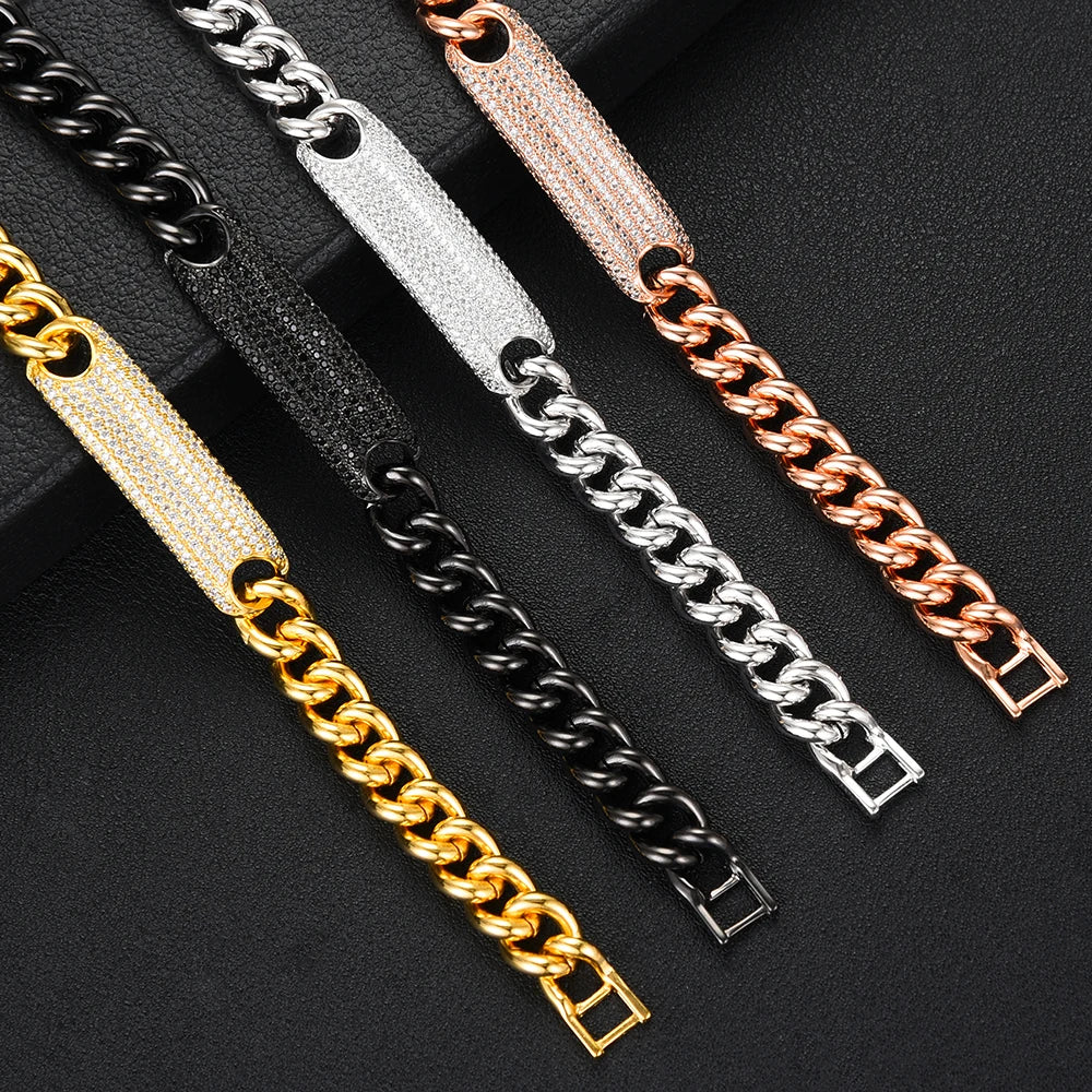 Trendy Punk Bracelets for Women Delicate Link Chain Bracelet Beads Charm Bracelet Bohemian Beach Jewelry
