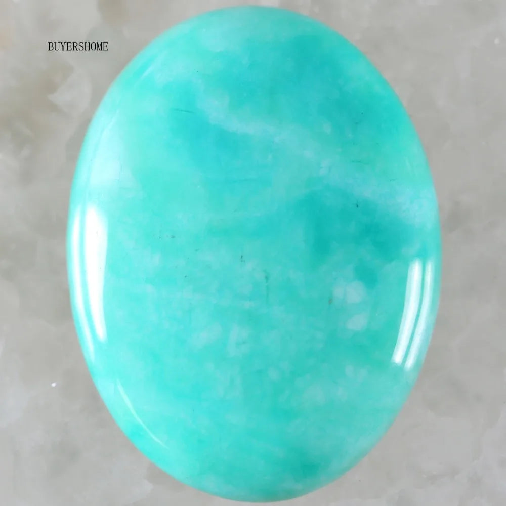 1Pcs 40x30MM Oval CAB Cabochon For Making Pendant Natural Stone Bead  Tiger Eye Onyx Opal Onyx Pink Crystal Quartz Cabochon