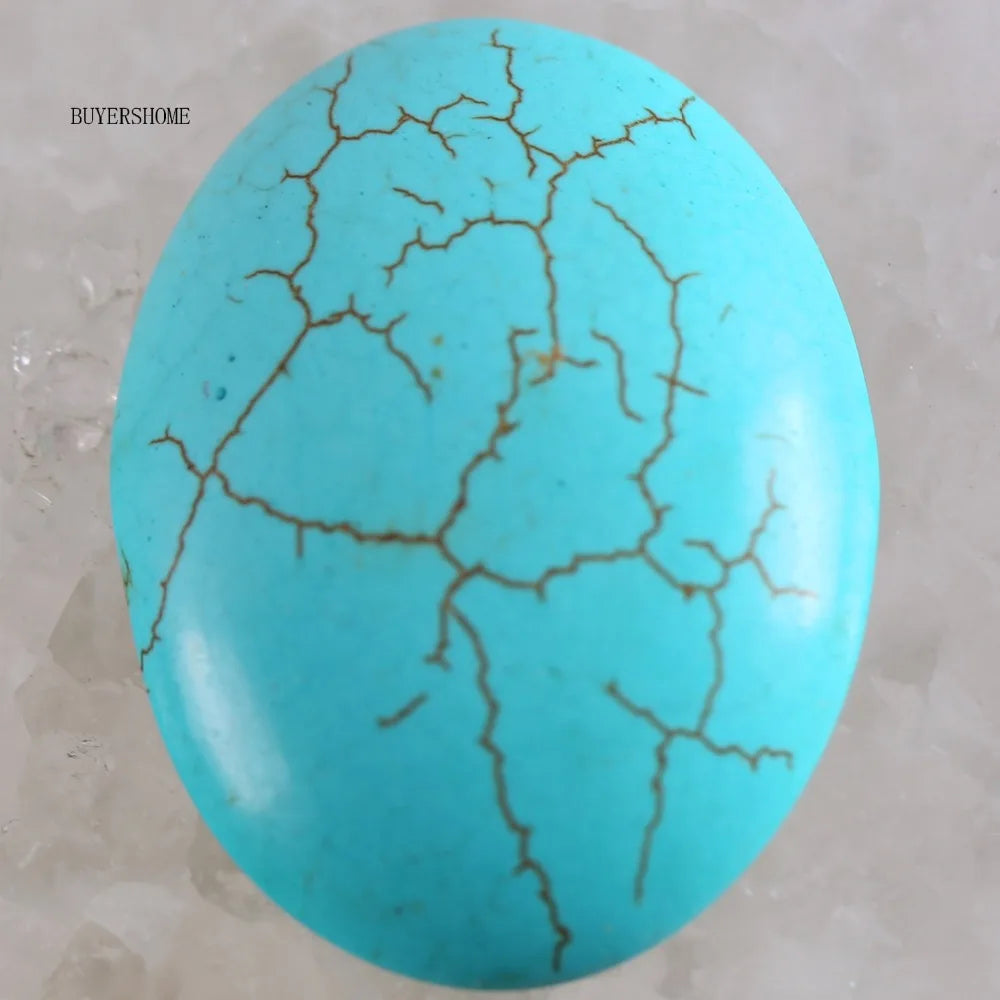 1Pcs 40x30MM Oval CAB Cabochon For Making Pendant Natural Stone Bead  Tiger Eye Onyx Opal Onyx Pink Crystal Quartz Cabochon