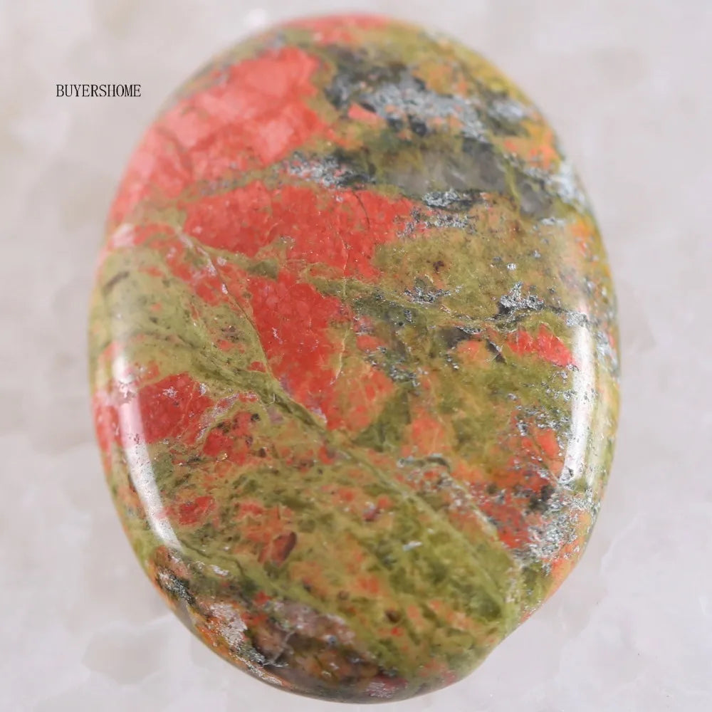 1Pcs 40x30MM Oval CAB Cabochon For Making Pendant Natural Stone Bead  Tiger Eye Onyx Opal Onyx Pink Crystal Quartz Cabochon
