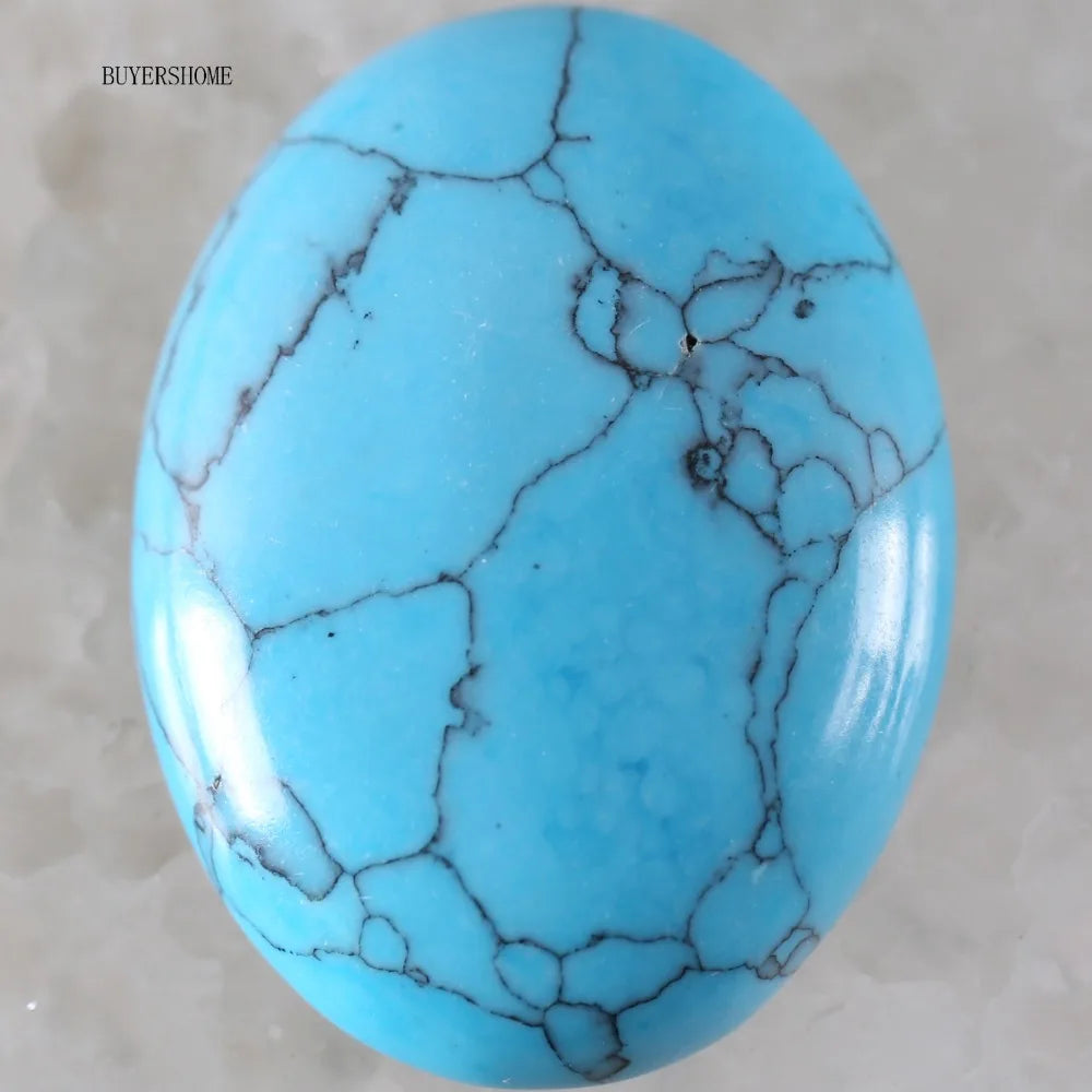 1Pcs 40x30MM Oval CAB Cabochon For Making Pendant Natural Stone Bead  Tiger Eye Onyx Opal Onyx Pink Crystal Quartz Cabochon
