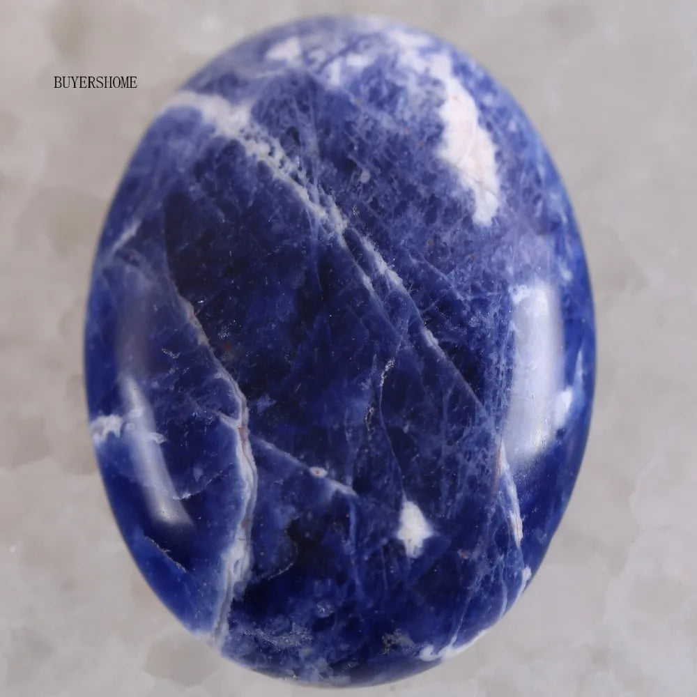 1Pcs 40x30MM Oval CAB Cabochon For Making Pendant Natural Stone Bead  Tiger Eye Onyx Opal Onyx Pink Crystal Quartz Cabochon