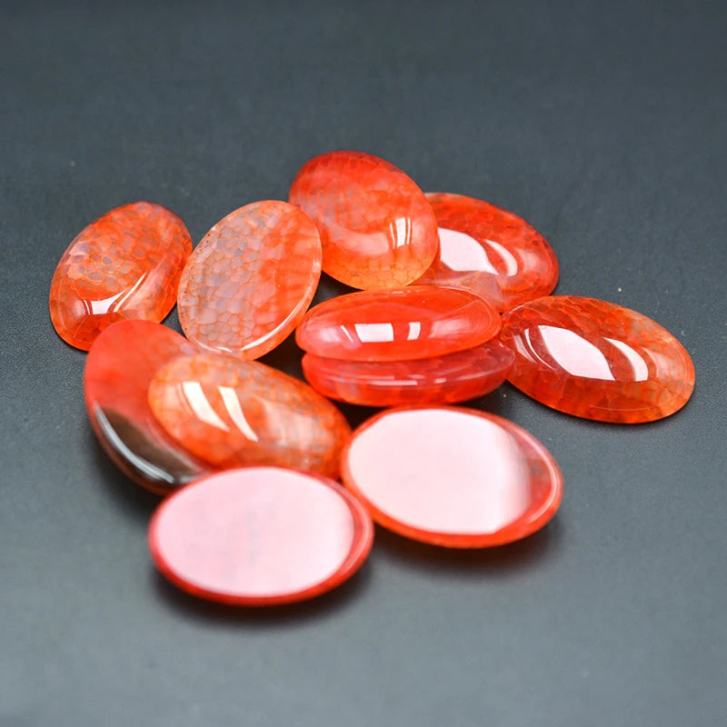 22x30mm   Wholesale Natural Gem Stone Lapis Lazuli Oval Cabochon Cameo   Fit   DIY Jewelry Making