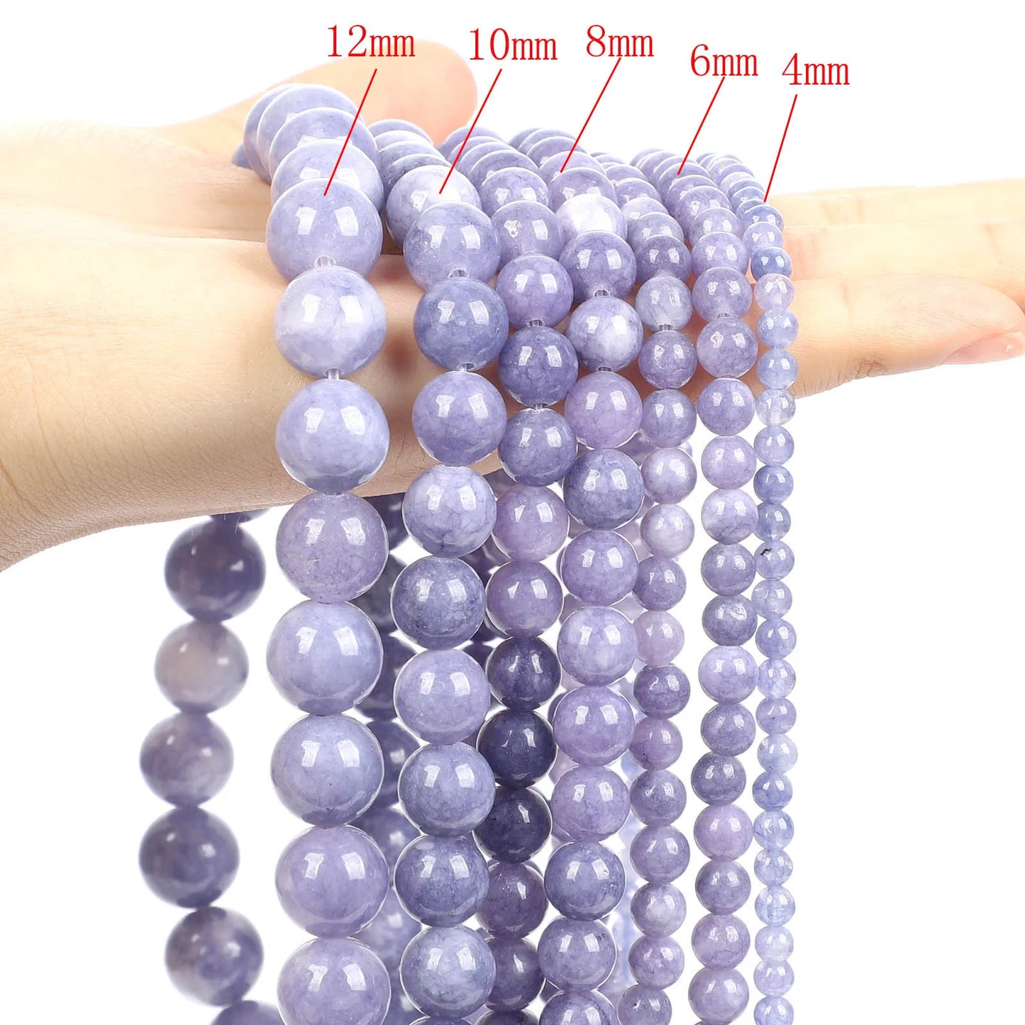 Natural Stone Beads Tiger Eye Tourmaline Amazonite Agates Jaspers Pink Quartz Beads for Jewelry Making DIY Bracelet Accessories