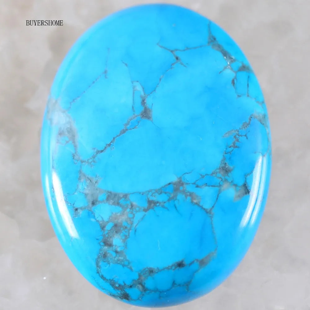 1Pcs 40x30MM Oval CAB Cabochon For Making Pendant Natural Stone Bead  Tiger Eye Onyx Opal Onyx Pink Crystal Quartz Cabochon