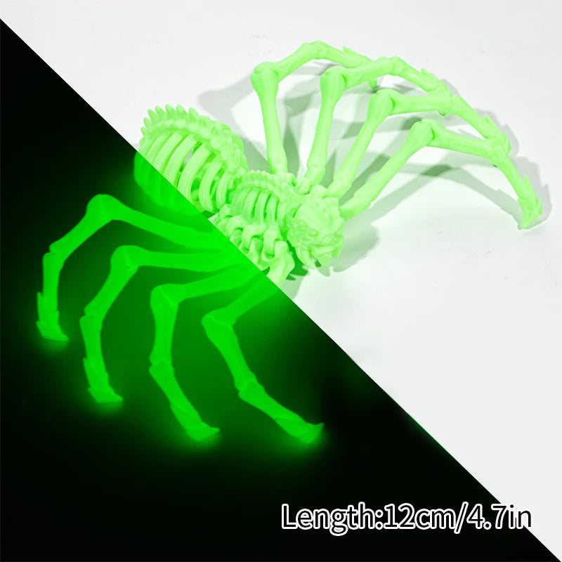 3D Printed Models Spider Octopus Snake Figurine Movable Joint Simulation Toys Creative Desktop Ornaments Toy Colorful Crafts