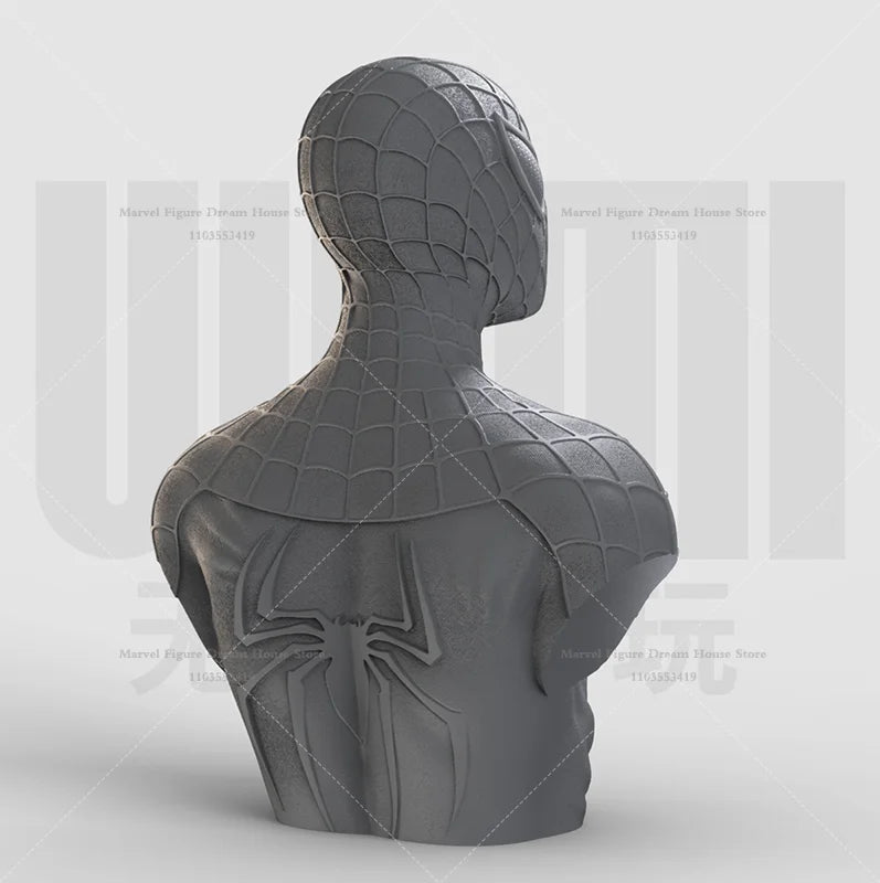 1/16 1/10 Scale Special Power Spider Man Peter Parker Bust Marvel Superhero Action Fantasy Movies 3D Resin Un-panited Male Model